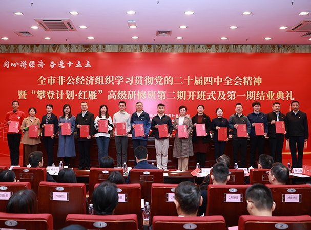 集团党支部副书记苏竟琳获评“攀缘妄想·红雁”首届研修班优异学员